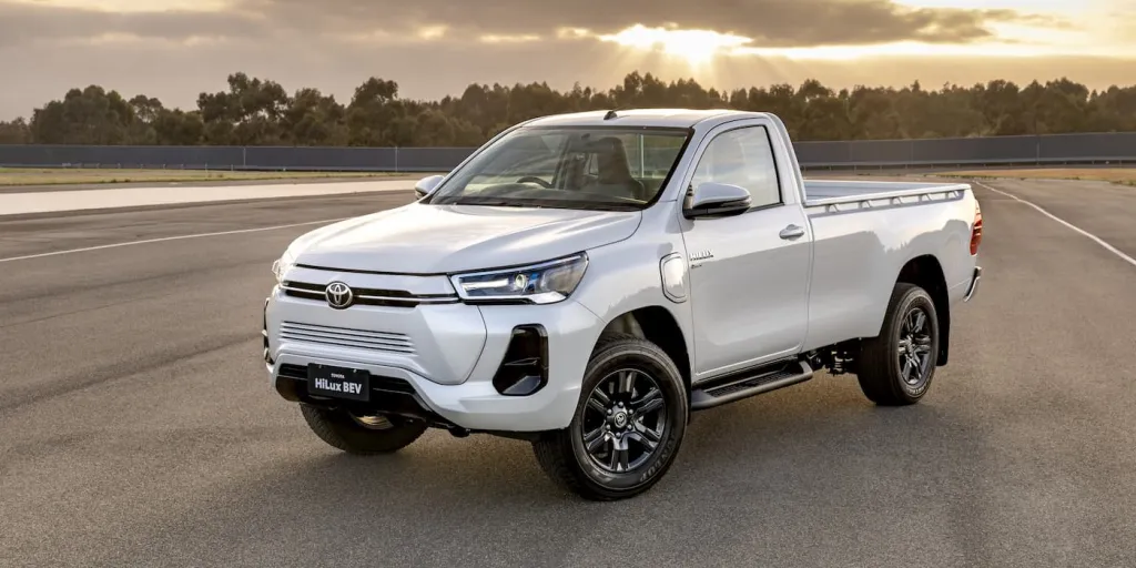 Toyota's first electric pickup