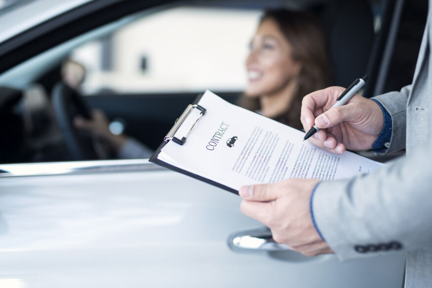 What does car registration look like
