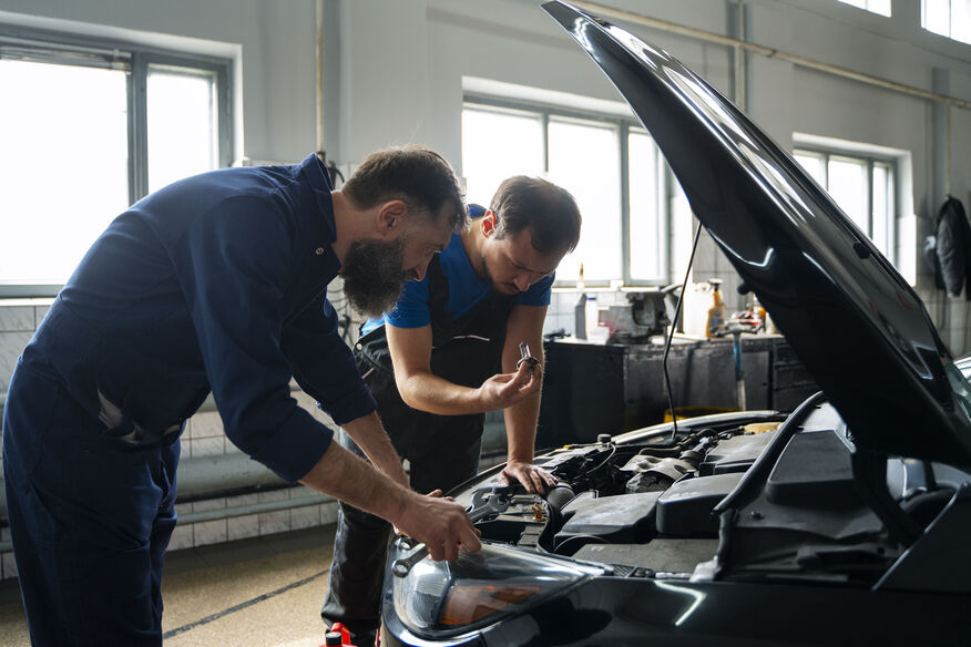 car technicians