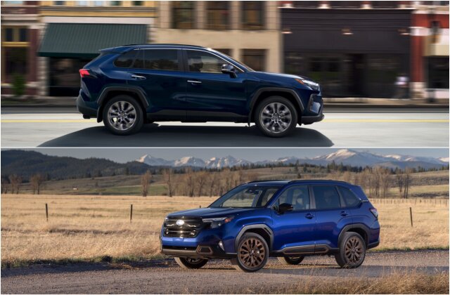 2025 Subaru Forester vs 2025 Toyota RAV4