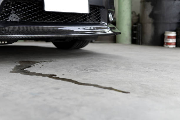 Car Leaking Oil