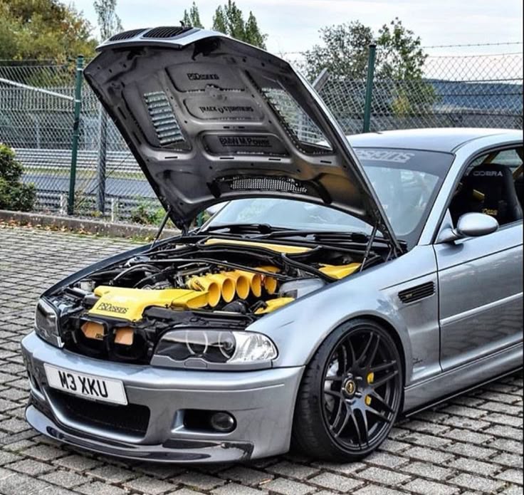 Open a BMW Hood