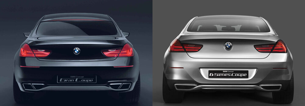 BMW 6 Series Gran Coupe vs. Coupe