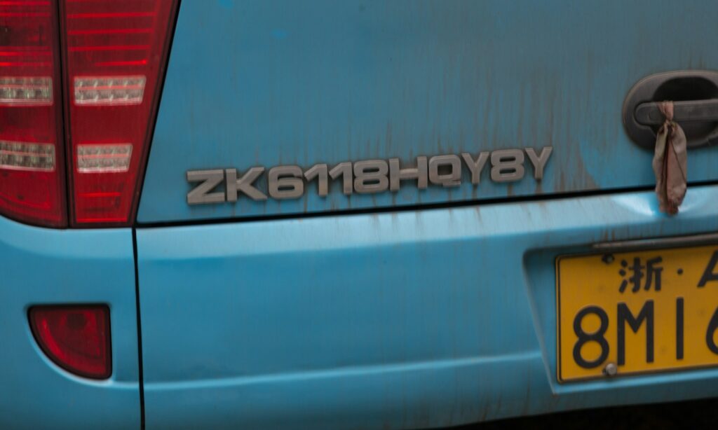 where is the vin number on a car