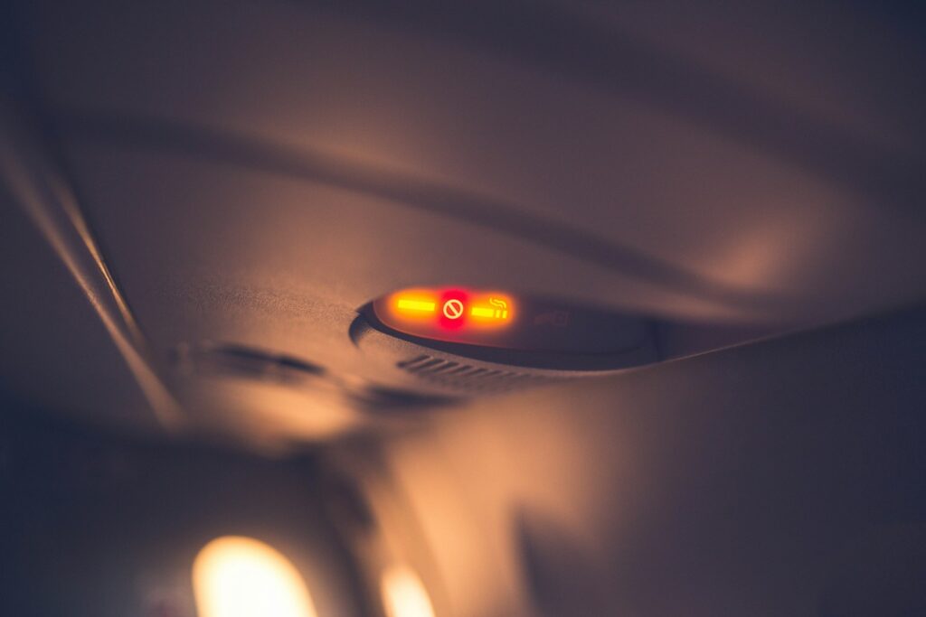 device turned on with light